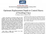 Architecture and Civil - Optimum Replacement Depth To Control Heave Of Swelling Clays