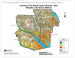 Science - Southern Pine Beetle Infestation Probability Mapping Using Weights of Evidence Analysis